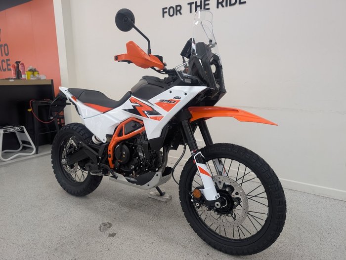 2025 Ktm 390 ADVENTURE R White