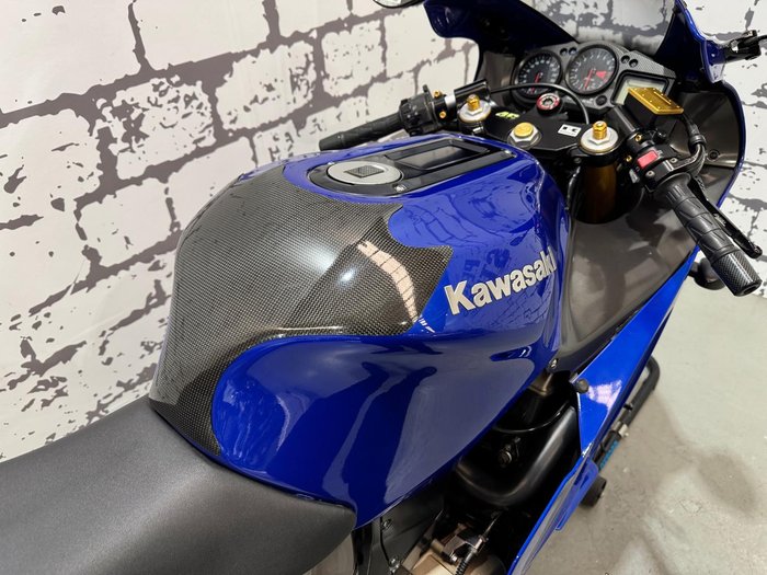 2004 Kawasaki ZX-12R ZX Blue