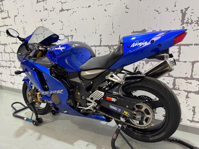 2004 Kawasaki ZX-12R ZX Blue