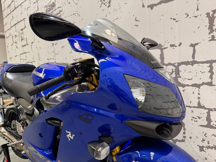 2004 Kawasaki ZX-12R ZX Blue