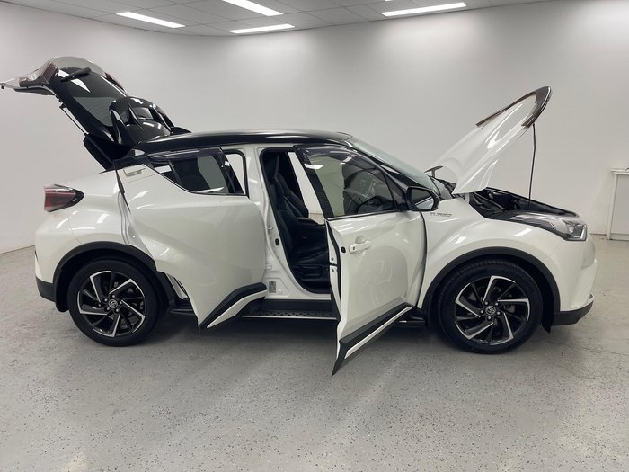 2017 Toyota C-HR Koba NGX50R AWD Crystal Pearl with Black Roof