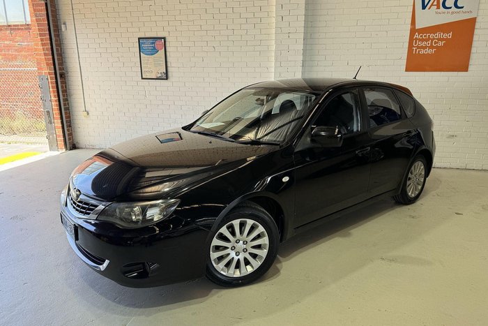 2008 Subaru Impreza RX G3 MY08 AWD Black