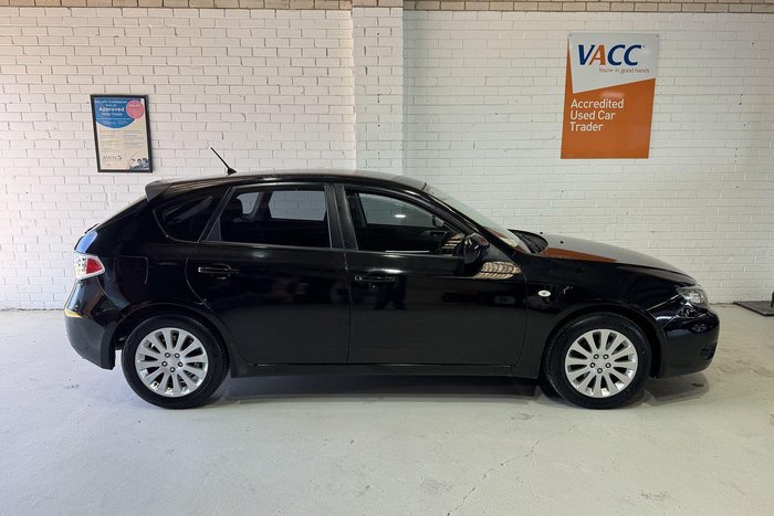 2008 Subaru Impreza RX G3 MY08 AWD Black