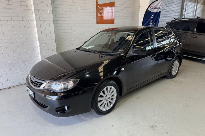 2008 Subaru Impreza RX G3 MY08 AWD Black