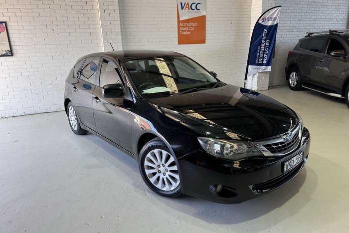 2008 Subaru Impreza RX G3 MY08 AWD Black