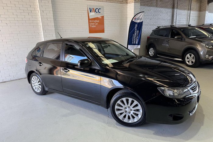 2008 Subaru Impreza RX G3 MY08 AWD Black