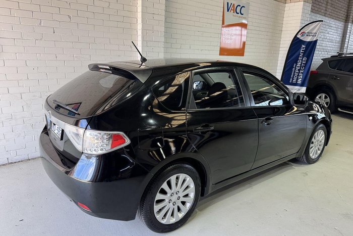 2008 Subaru Impreza RX G3 MY08 AWD Black