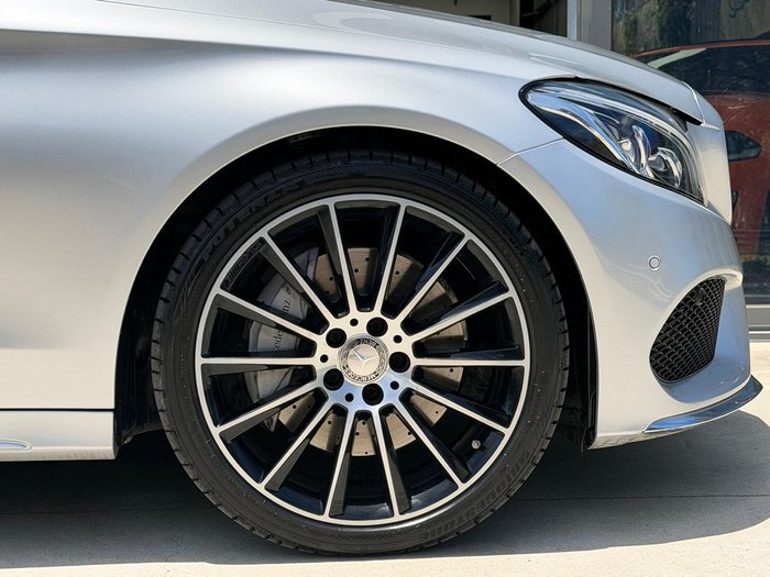 2017 Mercedes-Benz C-Class C250 d S205 Iridium Silver