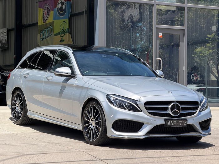 2017 Mercedes-Benz C-Class C250 d S205 Iridium Silver