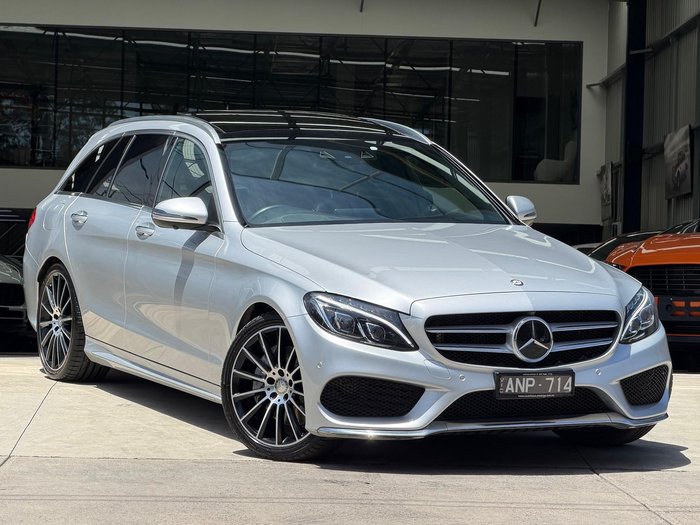 2017 Mercedes-Benz C-Class C250 d S205 Iridium Silver