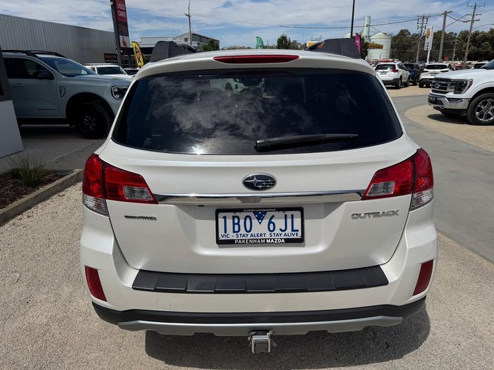 2013 Subaru Outback 2.5i 4GEN MY14 AWD Satin White Pearl