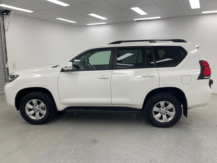 2023 Toyota Landcruiser Prado GXL GDJ150R 4X4 Dual Range Glacier White