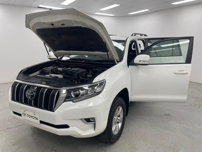2023 Toyota Landcruiser Prado GXL GDJ150R 4X4 Dual Range Glacier White