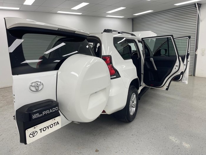 2023 Toyota Landcruiser Prado GXL GDJ150R 4X4 Dual Range Glacier White