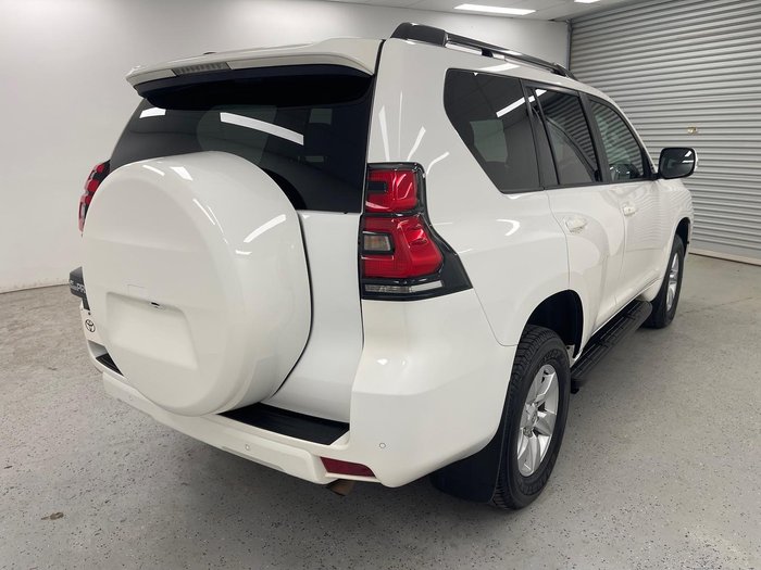 2023 Toyota Landcruiser Prado GXL GDJ150R 4X4 Dual Range Glacier White
