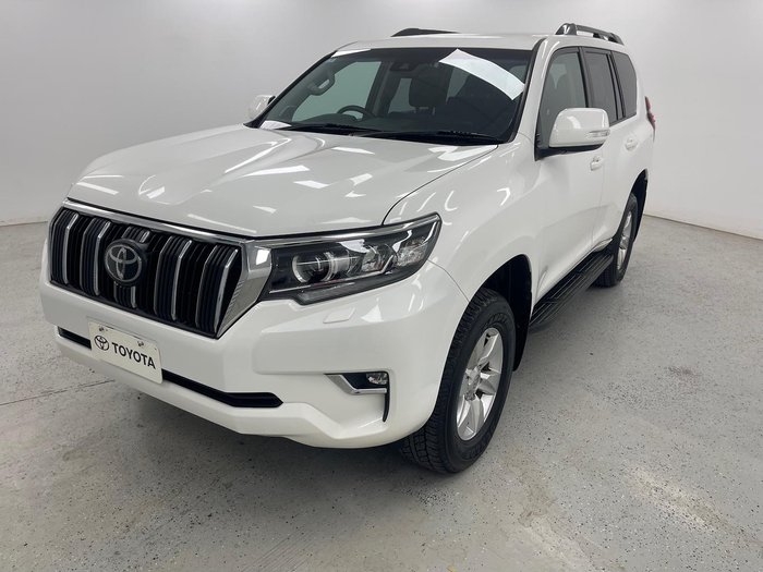 2023 Toyota Landcruiser Prado GXL GDJ150R 4X4 Dual Range Glacier White