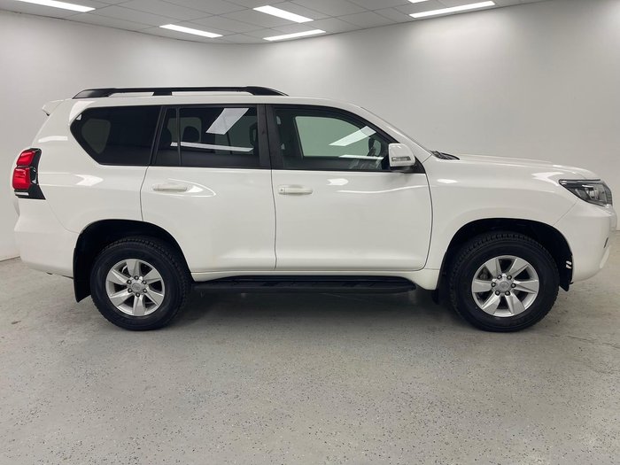 2023 Toyota Landcruiser Prado GXL GDJ150R 4X4 Dual Range Glacier White