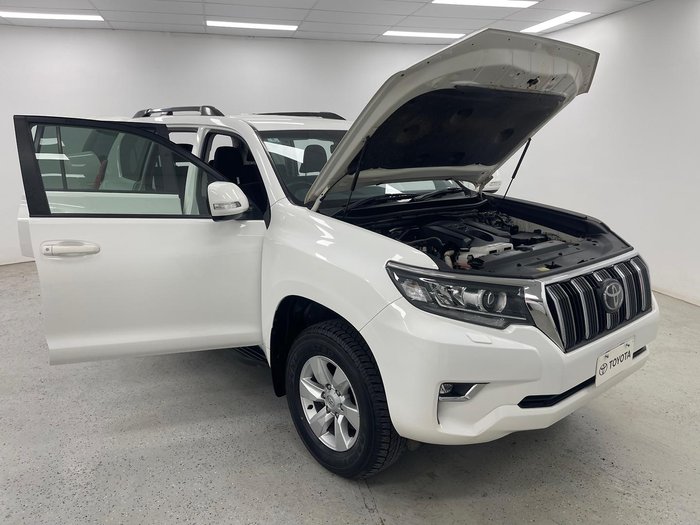 2023 Toyota Landcruiser Prado GXL GDJ150R 4X4 Dual Range Glacier White