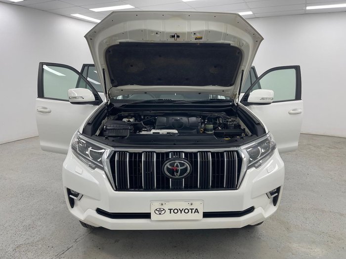 2023 Toyota Landcruiser Prado GXL GDJ150R 4X4 Dual Range Glacier White