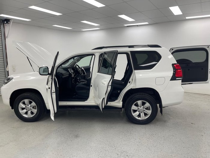 2023 Toyota Landcruiser Prado GXL GDJ150R 4X4 Dual Range Glacier White
