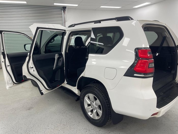 2023 Toyota Landcruiser Prado GXL GDJ150R 4X4 Dual Range Glacier White