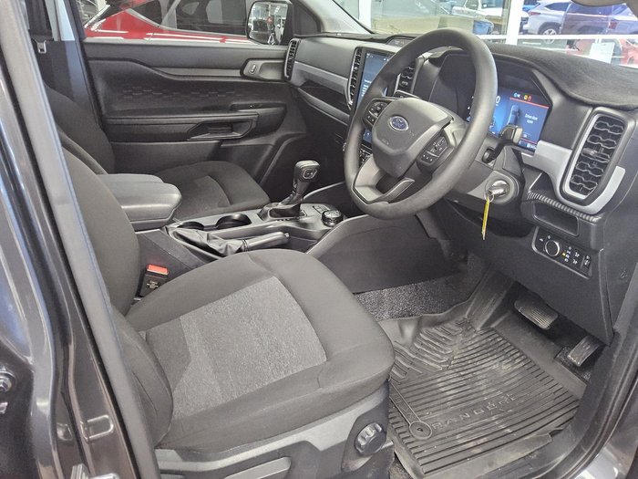 2024 Ford Ranger Black Edition MY24.50 4X4 Dual Range Meteor Grey