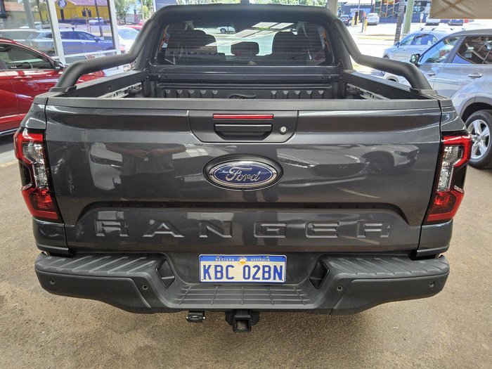 2024 Ford Ranger Black Edition MY24.50 4X4 Dual Range Meteor Grey