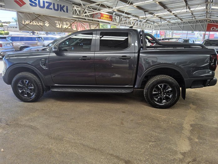 2024 Ford Ranger Black Edition MY24.50 4X4 Dual Range Meteor Grey