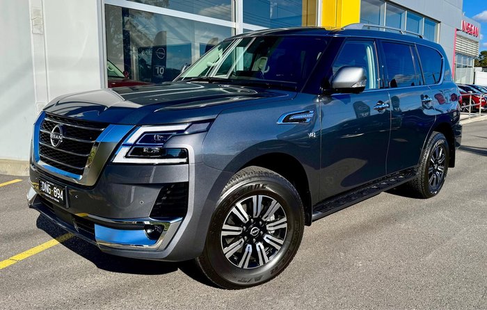 2025 Nissan Patrol Ti-L Y62 MY25 4X4 Dual Range Gun Metallic