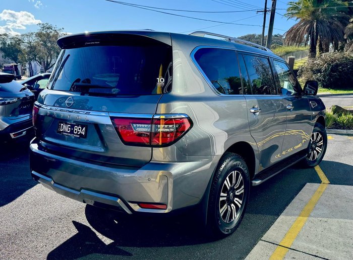 2025 Nissan Patrol Ti-L Y62 MY25 4X4 Dual Range Gun Metallic