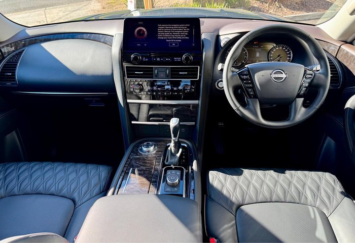 2025 Nissan Patrol Ti-L Y62 MY25 4X4 Dual Range Gun Metallic