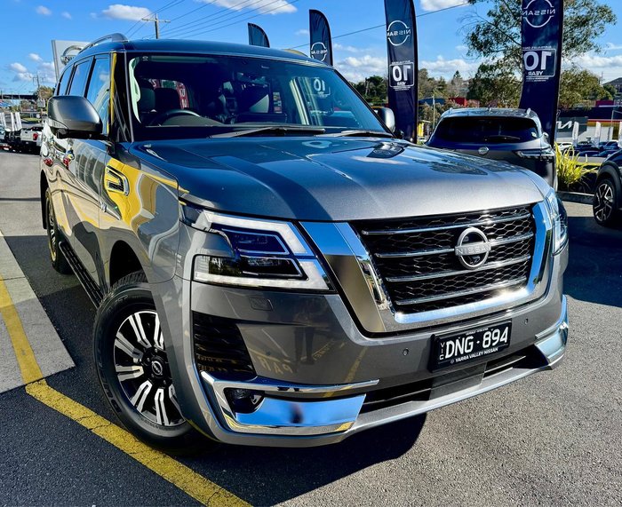 2025 Nissan Patrol Ti-L Y62 MY25 4X4 Dual Range Gun Metallic