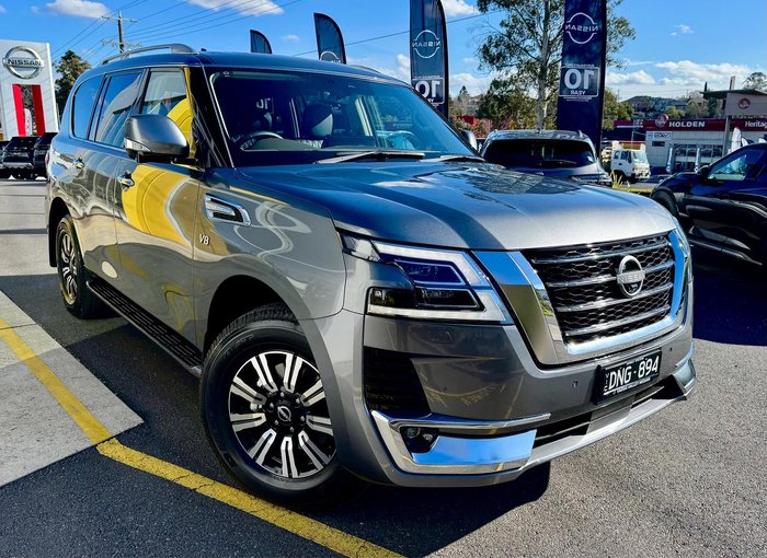 2025 Nissan Patrol Ti-L Y62 MY25 4X4 Dual Range Gun Metallic