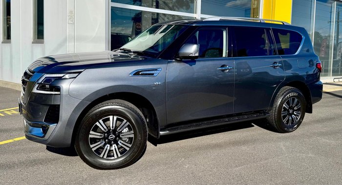 2025 Nissan Patrol Ti-L Y62 MY25 4X4 Dual Range Gun Metallic