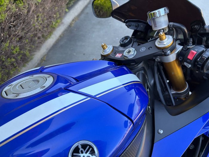 2012 Yamaha YZF-R6 Blue