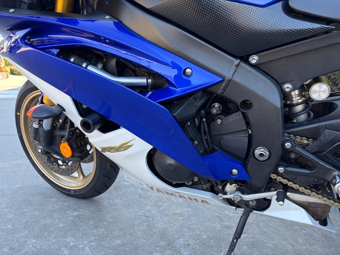 2012 Yamaha YZF-R6 Blue
