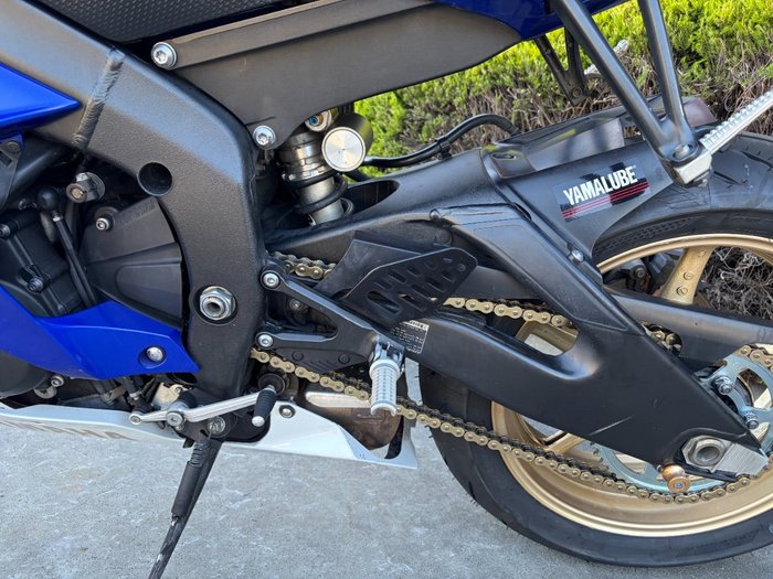 2012 Yamaha YZF-R6 Blue