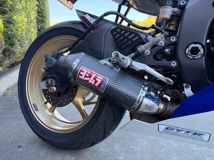 2012 Yamaha YZF-R6 Blue