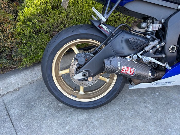 2012 Yamaha YZF-R6 Blue