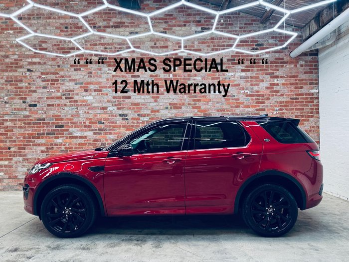 2017 Land Rover Discovery Sport TD4 HSE Luxury L550 MY18 4X4 Constant Firenze Red