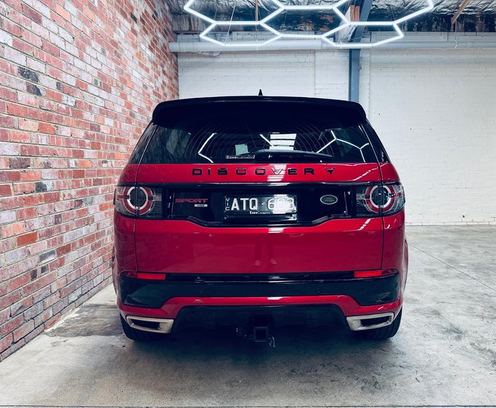 2017 Land Rover Discovery Sport TD4 HSE Luxury L550 MY18 4X4 Constant Firenze Red