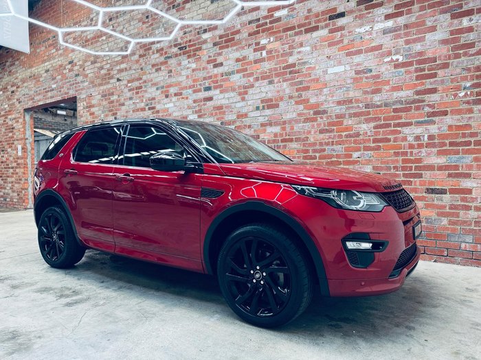 2017 Land Rover Discovery Sport TD4 HSE Luxury L550 MY18 4X4 Constant Firenze Red