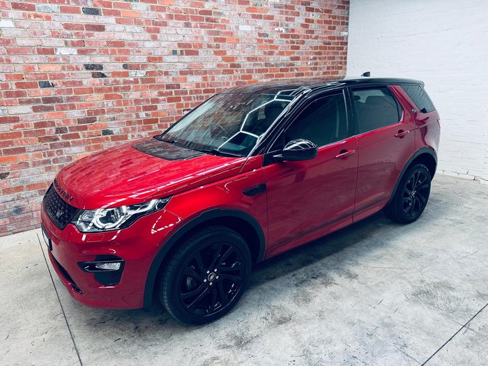 2017 Land Rover Discovery Sport TD4 HSE Luxury L550 MY18 4X4 Constant Firenze Red