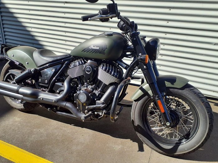 2021 Indian Chief Bobber Dark Horse 1890 Chief Green