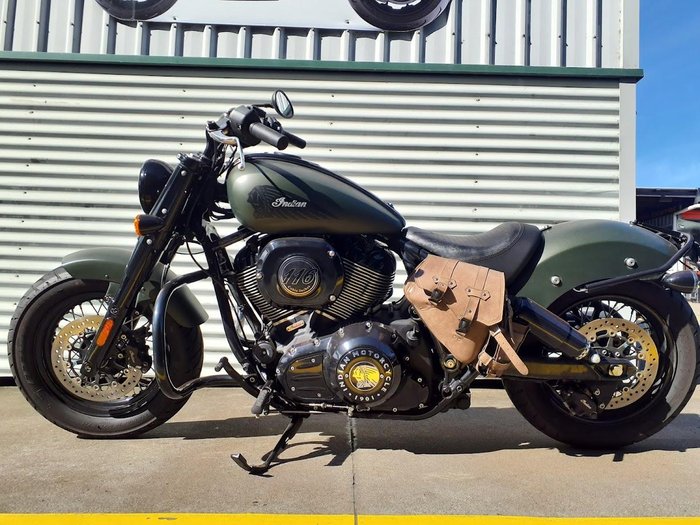 2021 Indian Chief Bobber Dark Horse 1890 Chief Green