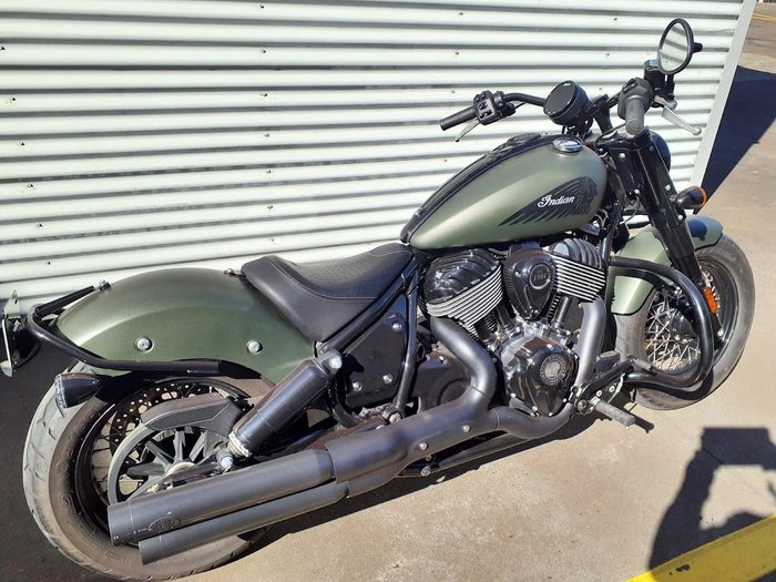 2021 Indian Chief Bobber Dark Horse 1890 Chief Green
