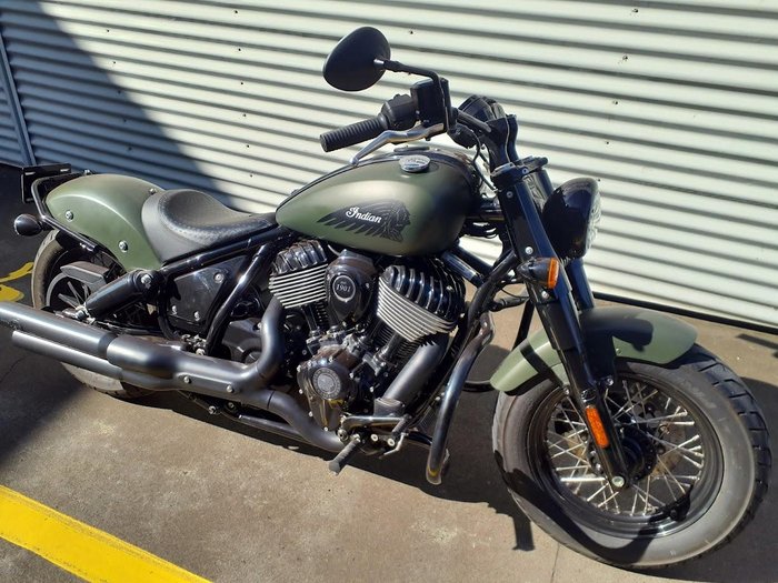 2021 Indian Chief Bobber Dark Horse 1890 Chief Green