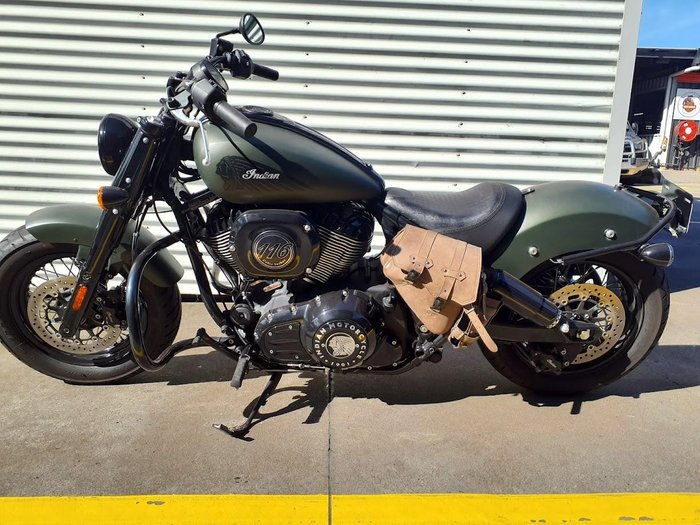 2021 Indian Chief Bobber Dark Horse 1890 Chief Green