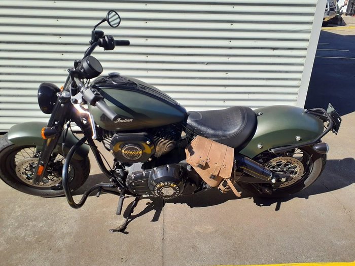 2021 Indian Chief Bobber Dark Horse 1890 Chief Green