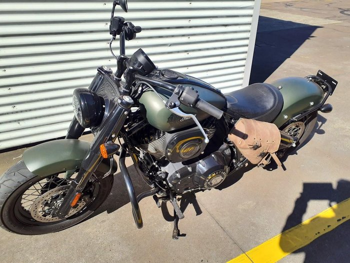 2021 Indian Chief Bobber Dark Horse 1890 Chief Green